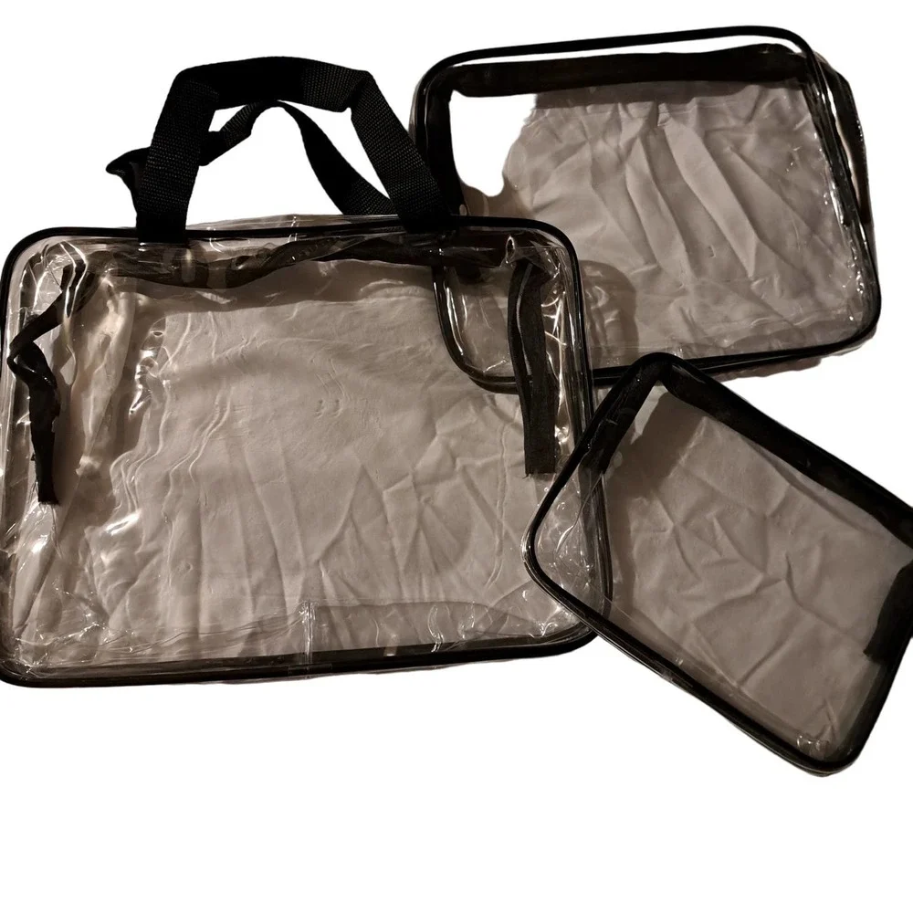 SET of 3 Clear Stadium or Work approved